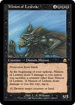 Magic the Gathering Card - Minion of Leshrac - MTG Circle