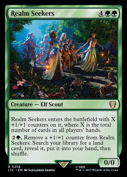 Magic the Gathering Card - Realm Seekers - MTG Circle