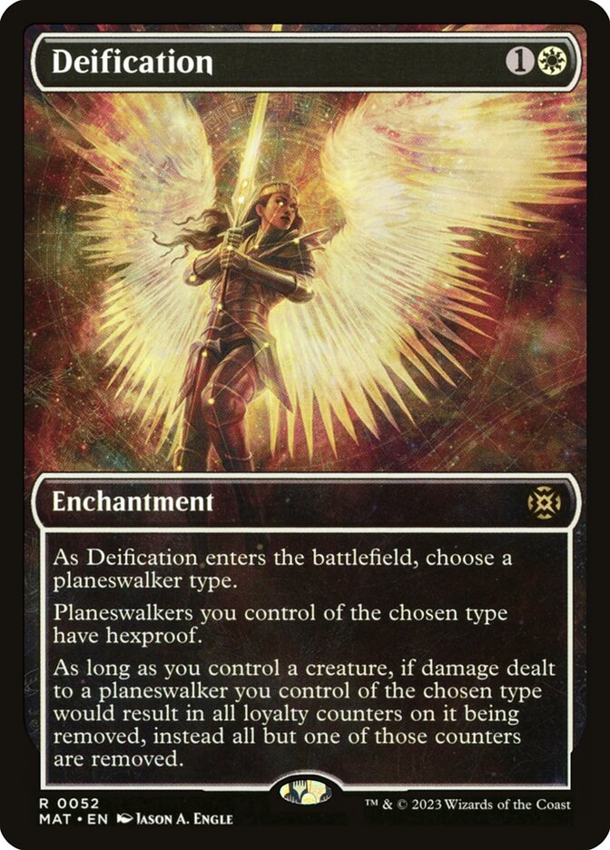 Magic the Gathering Card - Deification - MTG Circle