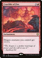 Magic the Gathering Card - Crucible of Fire - MTG Circle