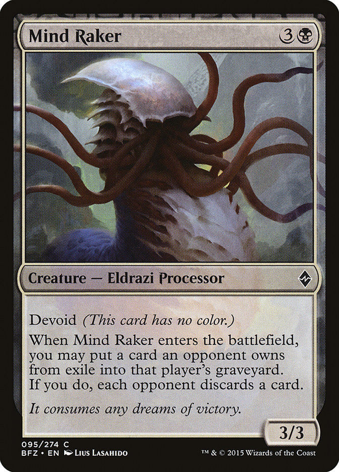 Magic the Gathering Card - Mind Raker - MTG Circle