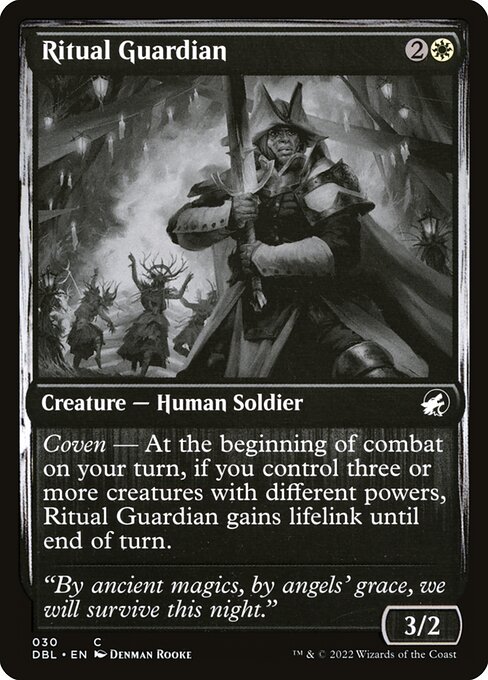 Magic the Gathering Card - Ritual Guardian - MTG Circle