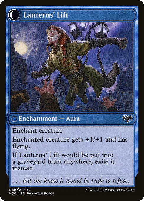 Magic the Gathering Card - Lanterns' Lift - MTG Circle
