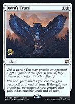 Magic the Gathering Card - Dawn's Truce - MTG Circle