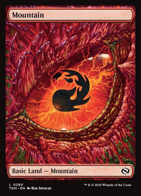 Magic the Gathering Card - Mountain - MTG Circle