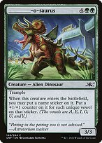 Magic the Gathering Card - _____-o-saurus - MTG Circle