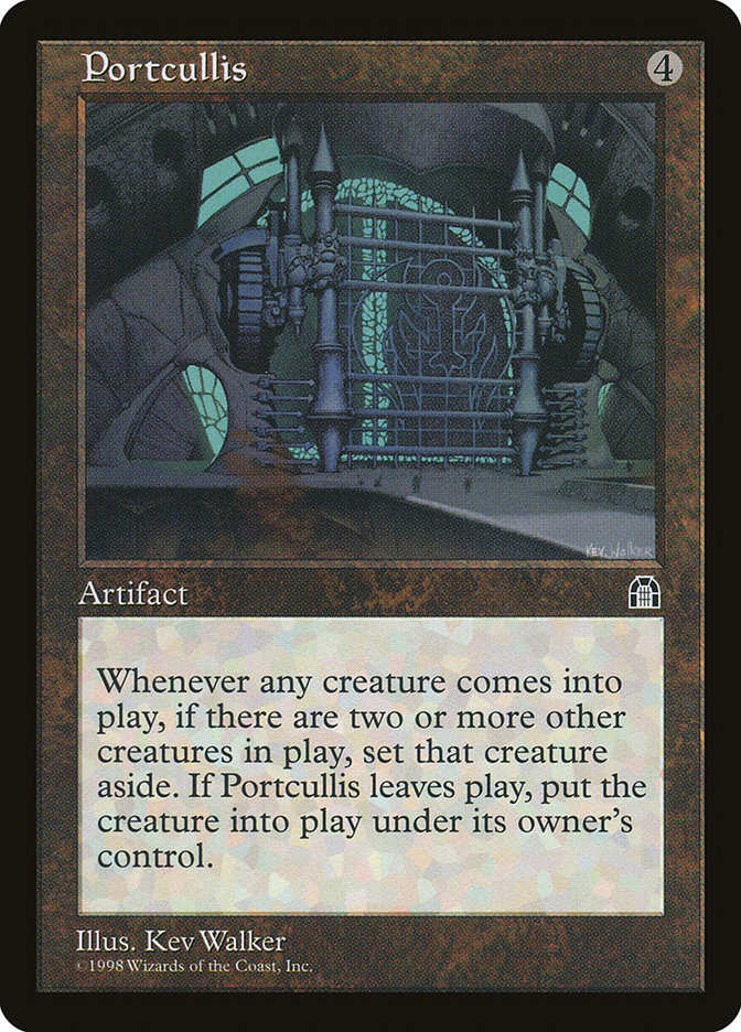 Magic the Gathering Card - Portcullis - MTG Circle