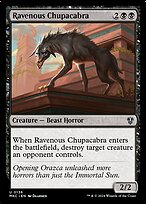 Magic the Gathering Card - Ravenous Chupacabra - MTG Circle