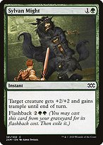 Magic the Gathering Card - Sylvan Might - MTG Circle