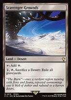 Magic the Gathering Card - Scavenger Grounds - MTG Circle