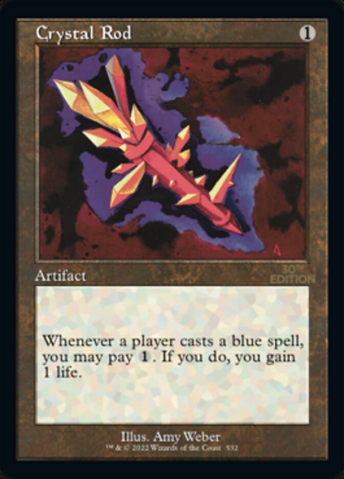 Magic the Gathering Card - Crystal Rod - MTG Circle