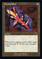 Magic the Gathering Card - Crystal Rod - MTG Circle