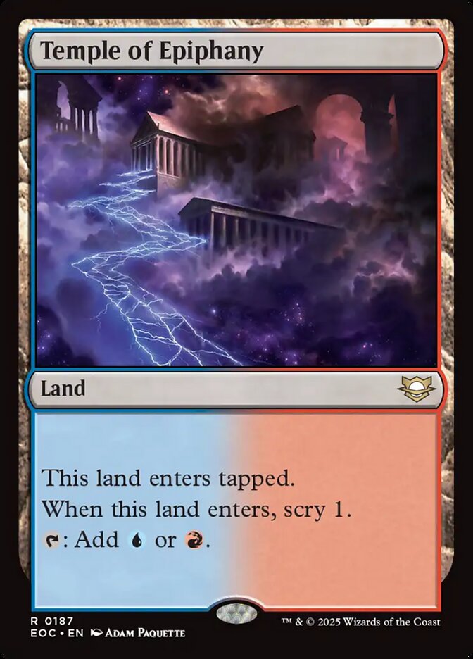 Magic the Gathering Card - Temple of Epiphany - MTG Circle