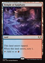 Magic the Gathering Card - Temple of Epiphany - MTG Circle