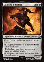 Magic the Gathering Card - Gaius van Baelsar - MTG Circle