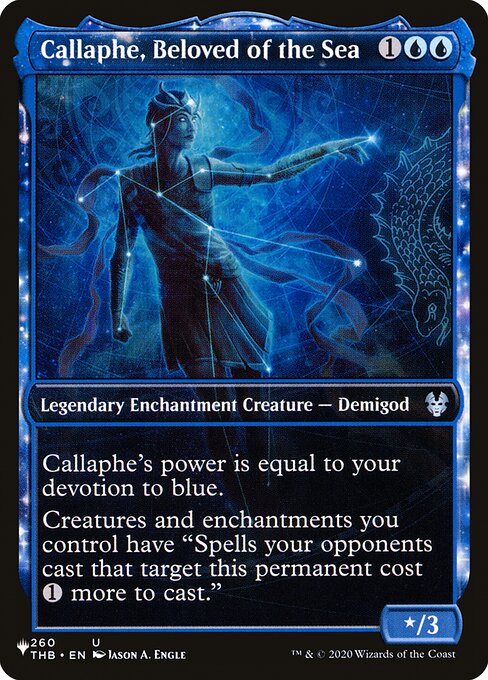 Magic the Gathering Card - Callaphe, Beloved of the Sea - MTG Circle