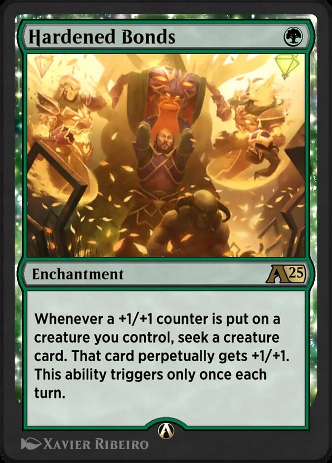 Magic the Gathering Card - Hardened Bonds - MTG Circle