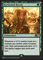 Magic the Gathering Card - Hardened Bonds - MTG Circle