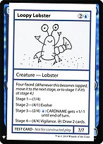 Magic the Gathering Card - Loopy Lobster - MTG Circle