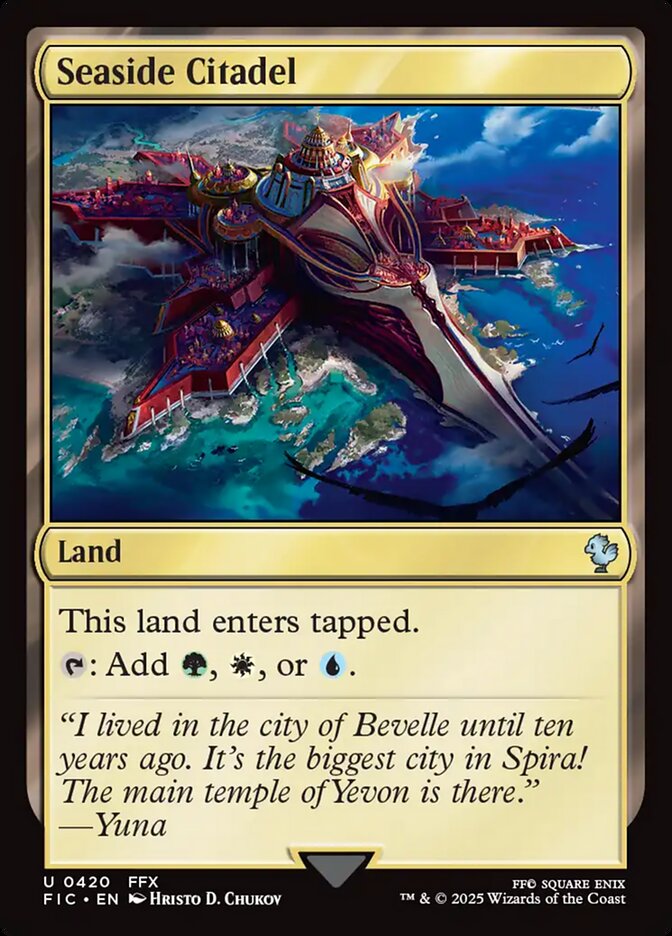 Magic the Gathering Card - Seaside Citadel - MTG Circle