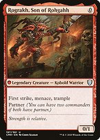 Magic the Gathering Card - Rograkh, Son of Rohgahh - MTG Circle