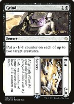 Magic the Gathering Card - Grind // Dust - MTG Circle