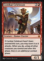 Magic the Gathering Card - Combat Celebrant - MTG Circle