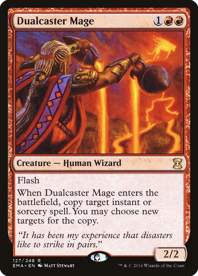 Magic the Gathering Card - Dualcaster Mage - MTG Circle