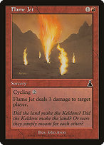 Magic the Gathering Card - Flame Jet - MTG Circle