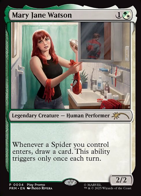 Magic the Gathering Card - Mary Jane Watson - MTG Circle