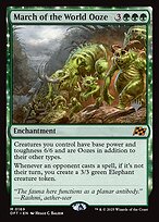 Magic the Gathering Card - March of the World Ooze - MTG Circle