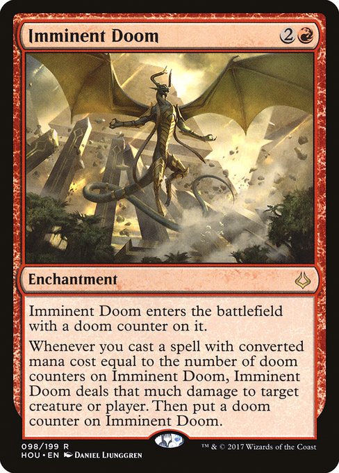 Magic the Gathering Card - Imminent Doom - MTG Circle