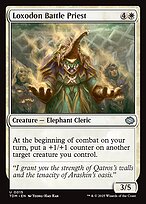 Magic the Gathering Card - Loxodon Battle Priest - MTG Circle