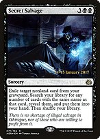 Magic the Gathering Card - Secret Salvage - MTG Circle
