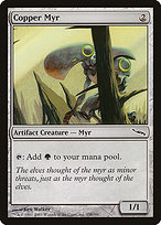 Magic the Gathering Card - Copper Myr - MTG Circle