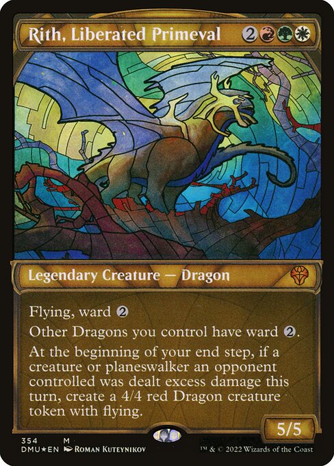 Magic the Gathering Card - Rith, Liberated Primeval - MTG Circle