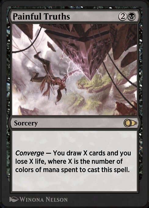 Magic the Gathering Card - Painful Truths - MTG Circle