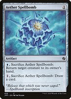 Magic the Gathering Card - Aether Spellbomb - MTG Circle