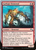 Magic the Gathering Card - Garbage Elemental - MTG Circle