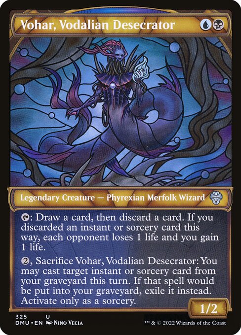 Magic the Gathering Card - Vohar, Vodalian Desecrator - MTG Circle