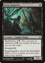 Magic the Gathering Card - Quag Vampires - MTG Circle