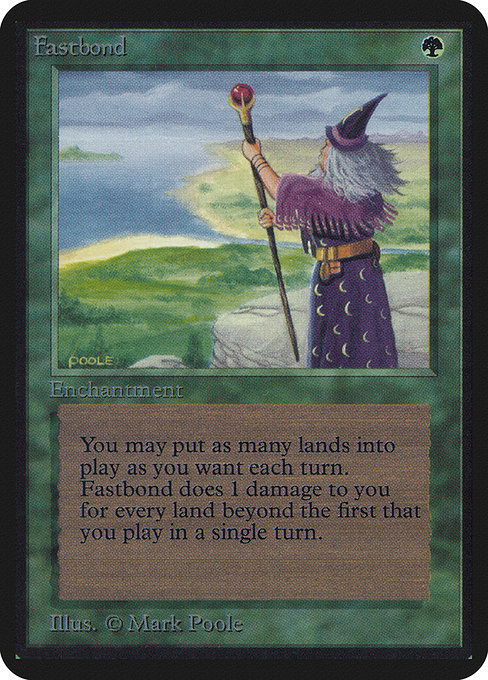 Magic the Gathering Card - Fastbond - MTG Circle