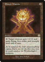 Magic the Gathering Card - Power Matrix - MTG Circle