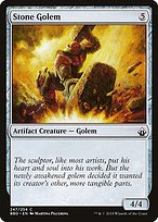 Magic the Gathering Card - Stone Golem - MTG Circle