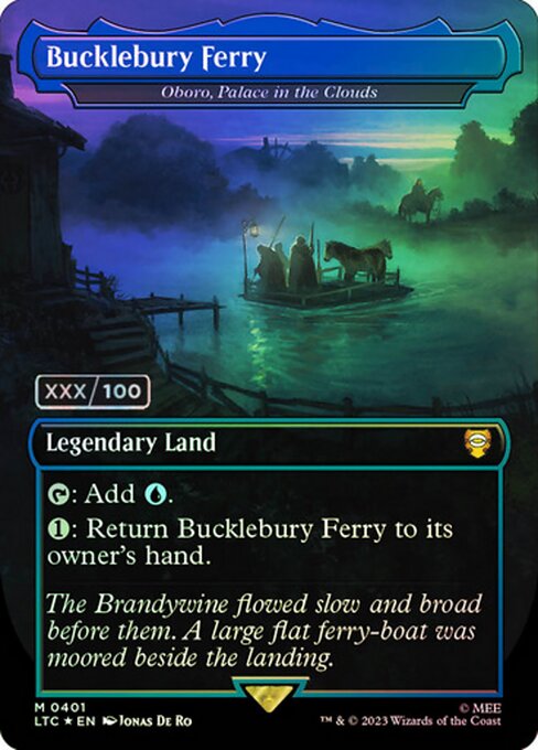 Magic the Gathering Card - Oboro, Palace in the Clouds - MTG Circle