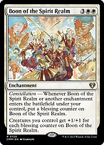 Magic the Gathering Card - Boon of the Spirit Realm - MTG Circle