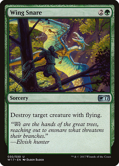 Magic the Gathering Card - Wing Snare - MTG Circle