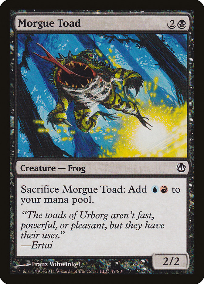 Magic the Gathering Card - Morgue Toad - MTG Circle