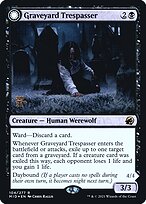 Magic the Gathering Card - Graveyard Trespasser // Graveyard Glutton - MTG Circle
