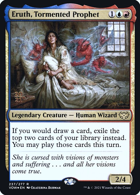 Magic the Gathering Card - Eruth, Tormented Prophet - MTG Circle